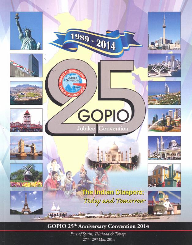 GOPIO Jubilee Convention 2014 - Souvenir Brochure