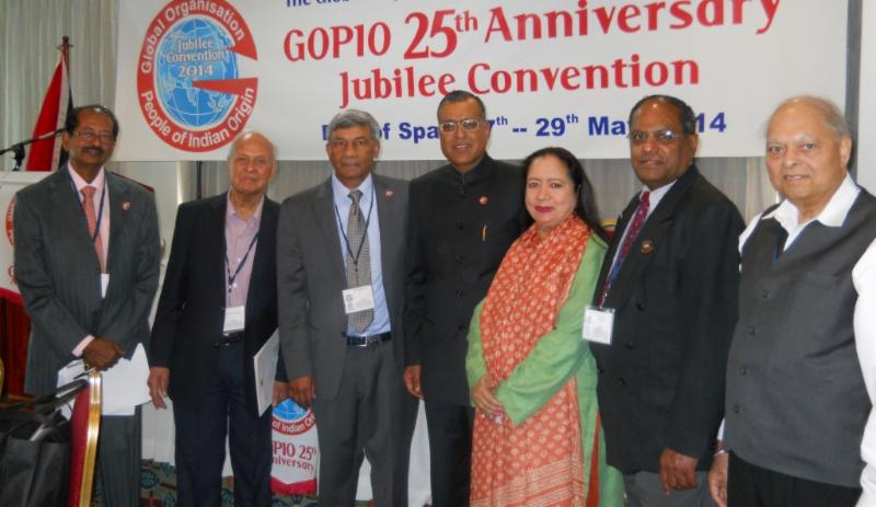 GOPIO Officials with High Commissioner Gauri S. Gupta