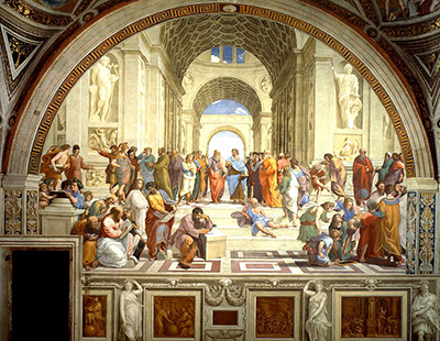 School of Athens painting