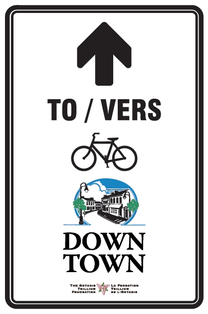 Niagara Cycling Sign