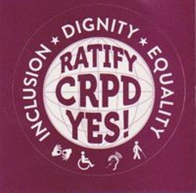 Ratify the Convention on the Rights of Persons with Disabilities
