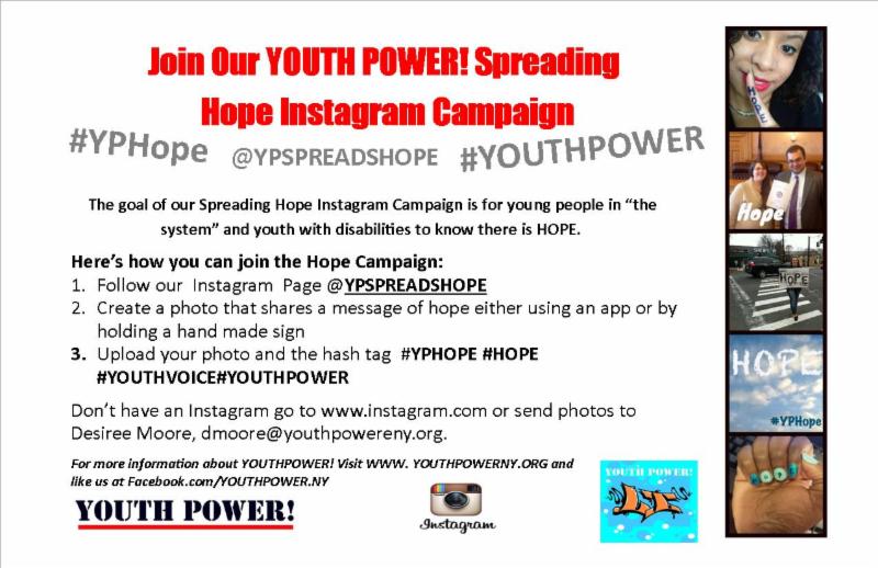 Spreading Hope YP! Campaign