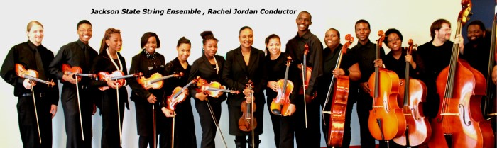 Jackson State String Ensemble, Rachel Jordan Conductor