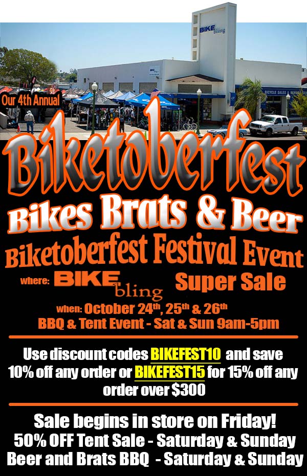 4th Annual Biketoberfest at Bike Bling Superstore this Friday, Saturday & Sunday