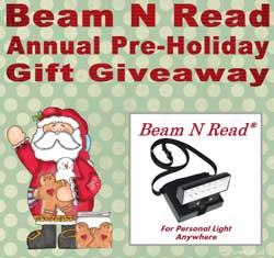 Beam N Read give-away
