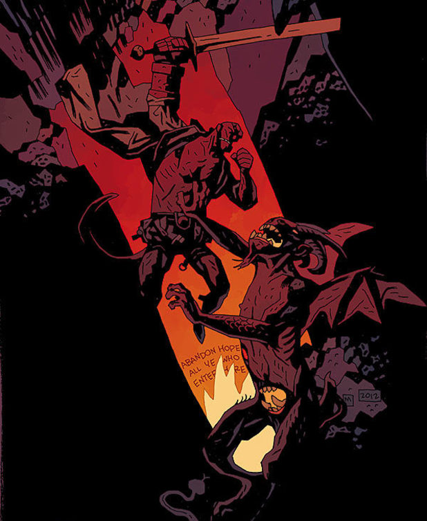 Mignola Hellboy in Hell