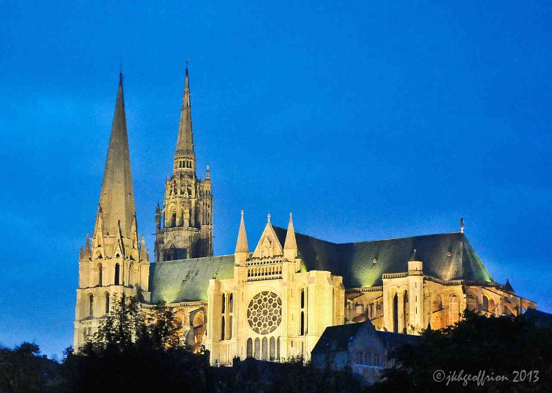 New Chartres Cathedral �JKHGeoffrion