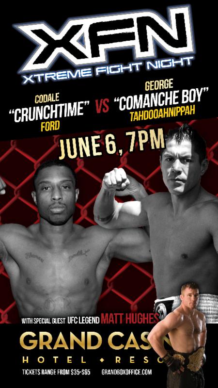 COMANCHE BOY BACK IN ACTION NEXT FRIDAY JUNE 6TH