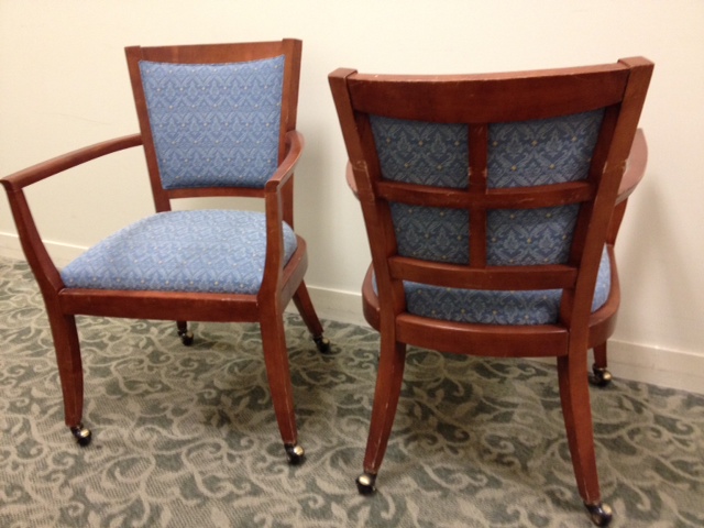 donated chairs