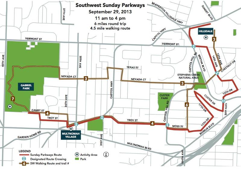 2013 parkways map