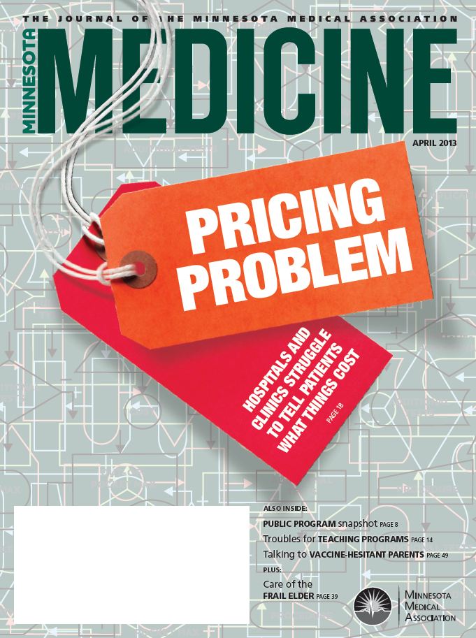 April 2013 Minnesota Medicine