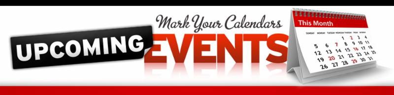 upcoming events mark your calendar 