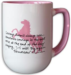 Courage Pink Mug