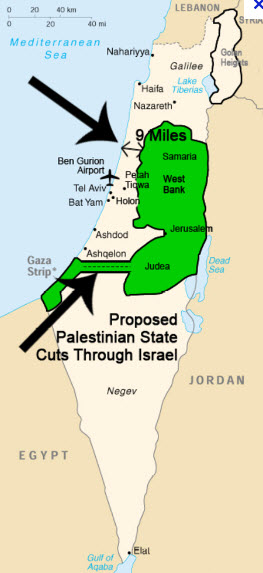 proposed Palestinian state