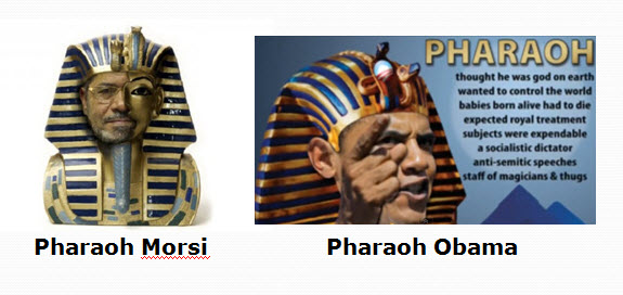 Pharaoh Morsi and Obama