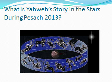 Message of Stars_Pesach2013