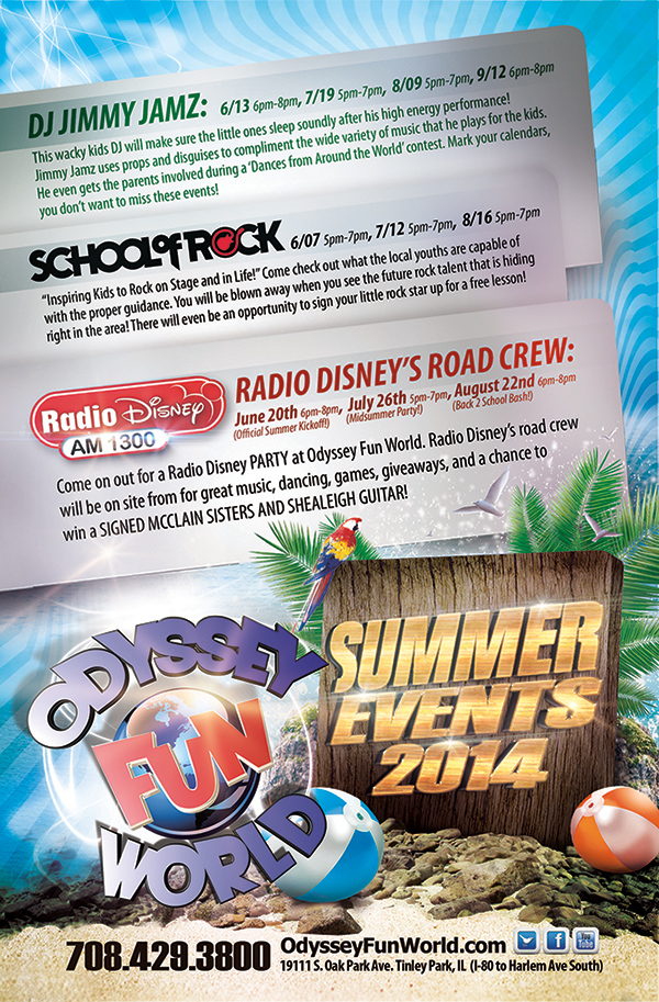 2014 Summer Events Side 1