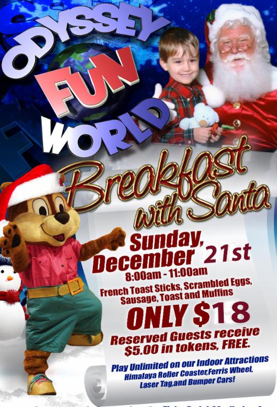 Breakfast will Santa 12/21