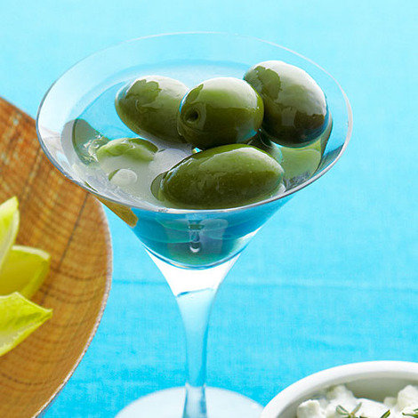 Martini with Olives