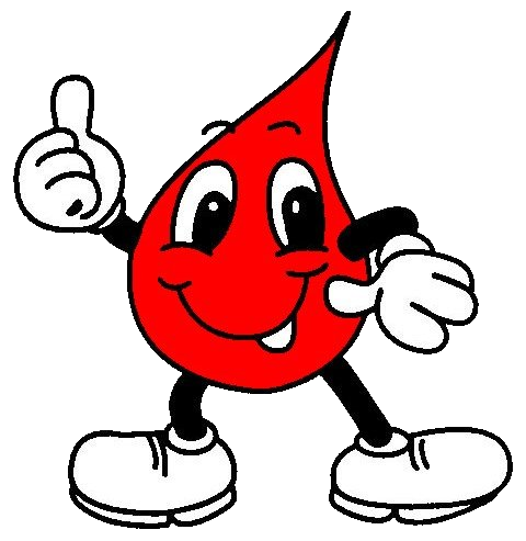 Buddy Blood Drop - Transparent