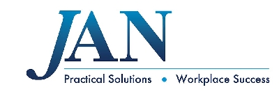 JAN logo, Practical Solutions, Workplace Success. 