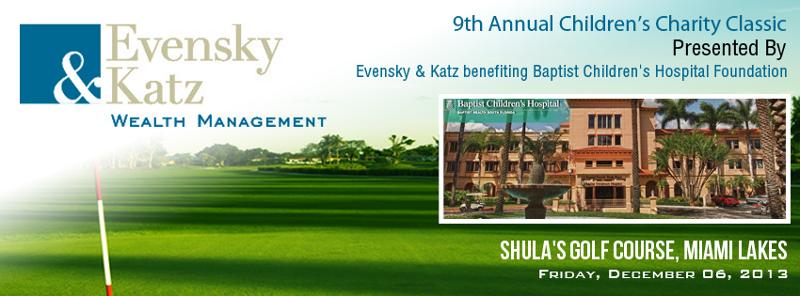 Evensky & Katz Children's Charity Classic Golf Tournament 12-6-2013