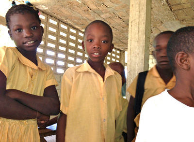 Children at Jacmel School