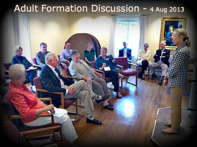 Adult Formation Parish Conversation 4Aug2013-2