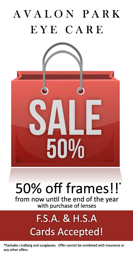 50% Off Frames
