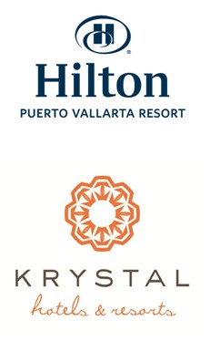 Hilton and Krystal logos