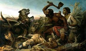 Richard Ansdell (1815 - 1885) 'The Hunted Slaves' 1861  