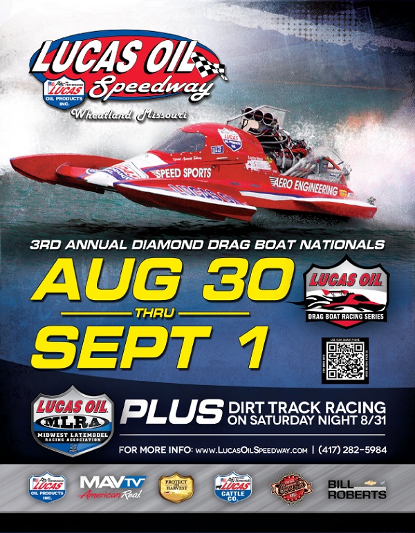 Aug. 30th-Sept. 1st Drag Boat Event Flyer