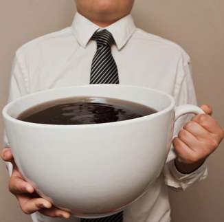 coffee, big cup, precisionnutrition.com