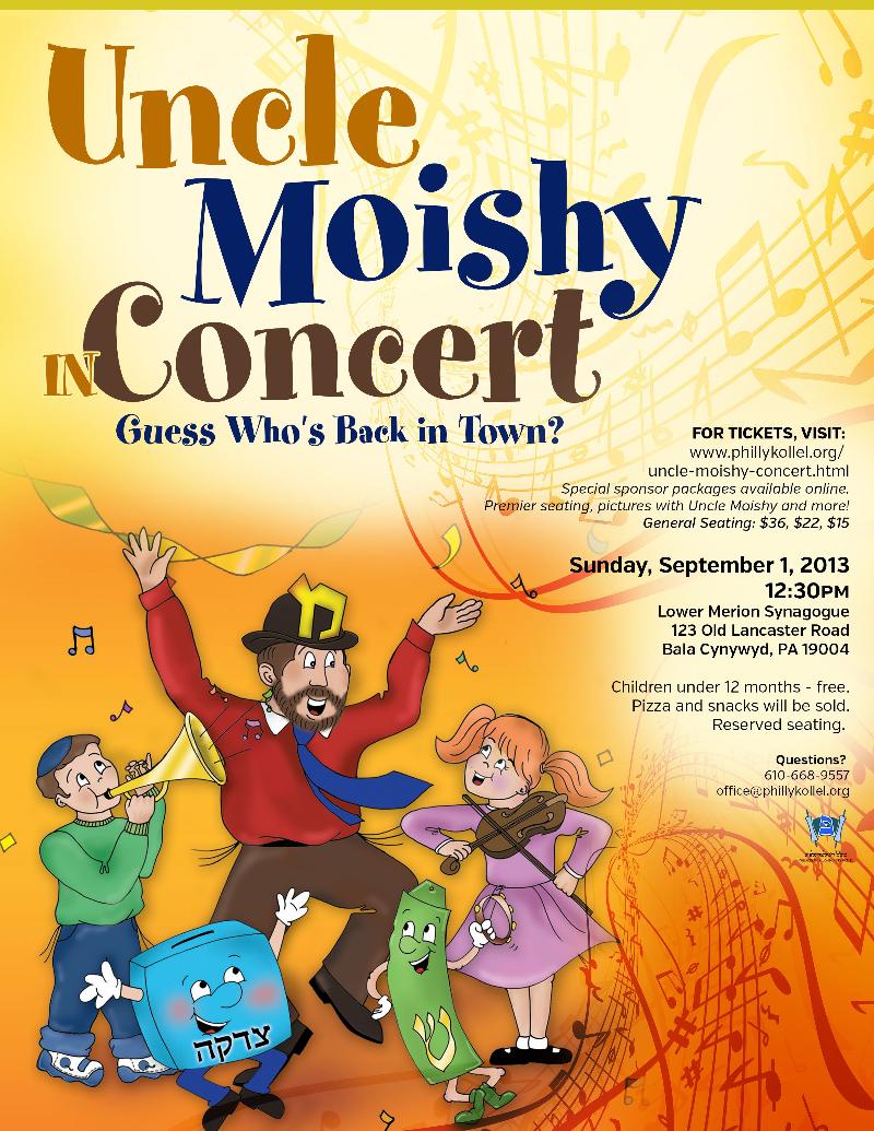 uncle moishy concert.