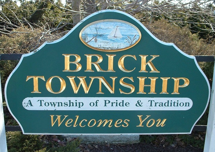 Brick rTownship sign