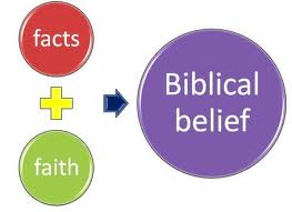 Fact faith biblical view. Why 