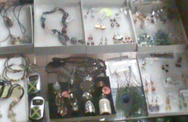 I.C- Jewelry in STRICTLY ROOTS DISPLAY  CASE 1