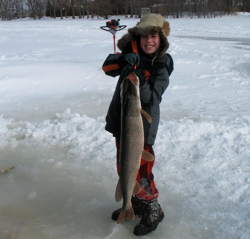 Ice Fishing Pike