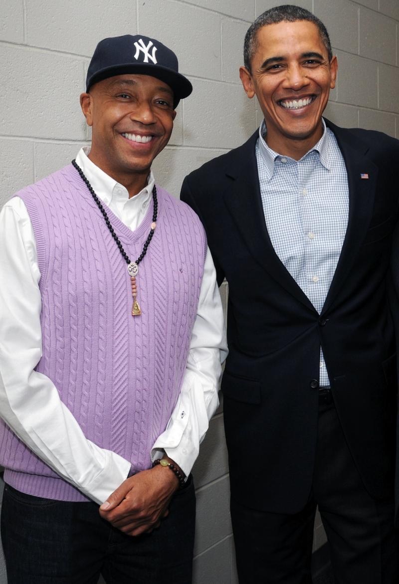 Russell Simmons and President Obama