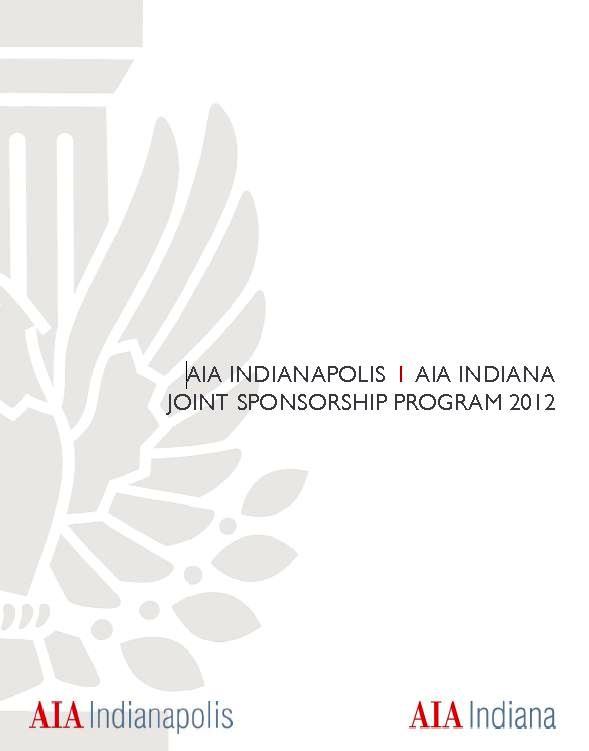 AIA IN/AIA Indy Sponsorship Program