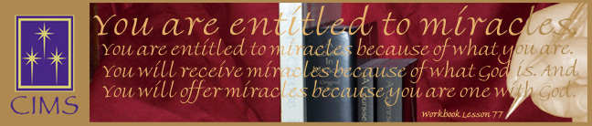 You Are Entitled to Miracles