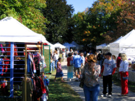 Town Day booths