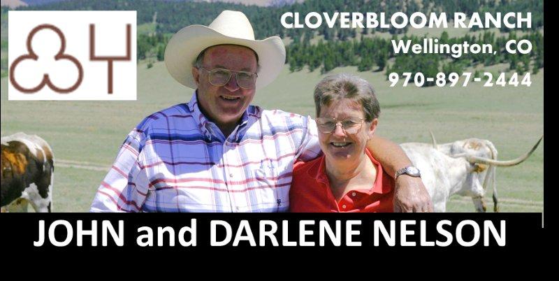 John Darlene Nelson Cloverbloom Ranch LLC