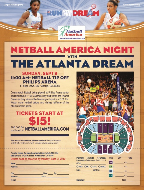 Atlanta Dream Flyer