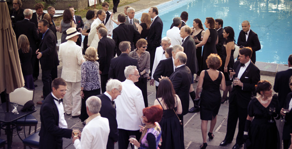 Guests of the summer gala