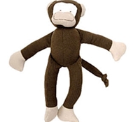 Organic Cotton Stuffed Toy Monkey