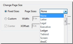 Adobe Acrobat 9: Change page size