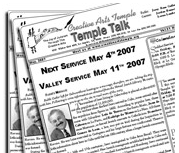 Temple Talk copies