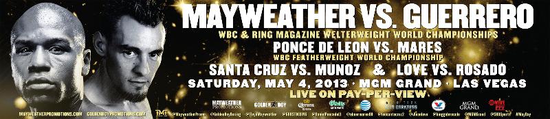  Ponce-Mares, Mayweather vs. Guerrero