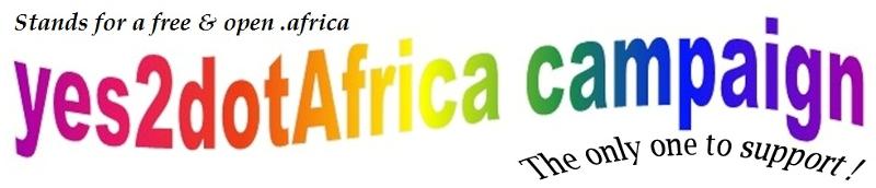 free and open .africa yes2dotafrica campaign!